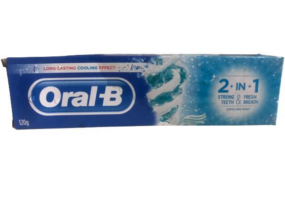 Oral B tooth paste 2 in 1